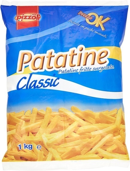 PATATE FRITTE SURGELATE KG.1 -PIZZOLI- - CENTRO COMMERCIALE
