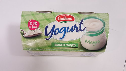 GALBANI YOGURT BIANCO MAGRO GR125X2